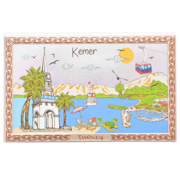 Toptan Tablo Kemer Beyaz 78*125 Mm